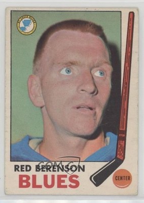 1969-70 O-Pee-Chee Red Berenson #20 0mx5