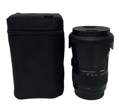SIGMA 18-35MM F/1.8 DC HSM ART LENS FOR CANON EF MOUNT W/HOOD AND CA (EPJ032441)