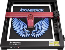 Used ATOMSTACK A12 Pro Laser Engraver Cutter 12W Optical Power Engraving Machine