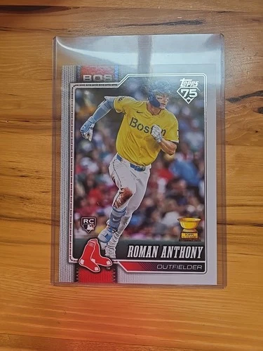 🔥 2026 Topps Series 1 Roman Anthony JUMBO CARD Rookie Card Super Box Exclusive