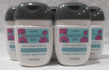 5x Bath Body Works - BEAUTIFUL DAY - PocketBac Sanitizer Gels MOISTURIZING HTF