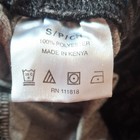 Women's Logo Print Elastic Waist Pants Polyester Gray Black Regular — photo 2