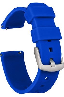 19mm Silicone Watch Band Strap with Quick Release Pins - Compatible with Lets...