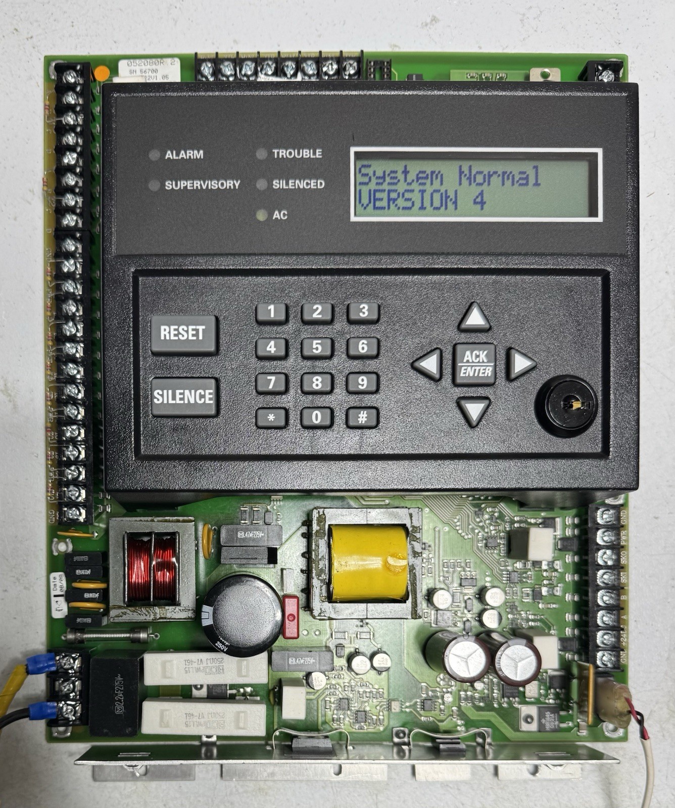 Silent Knight SK 5208 Fire Alarm. Replacement Board . Works. See Description.