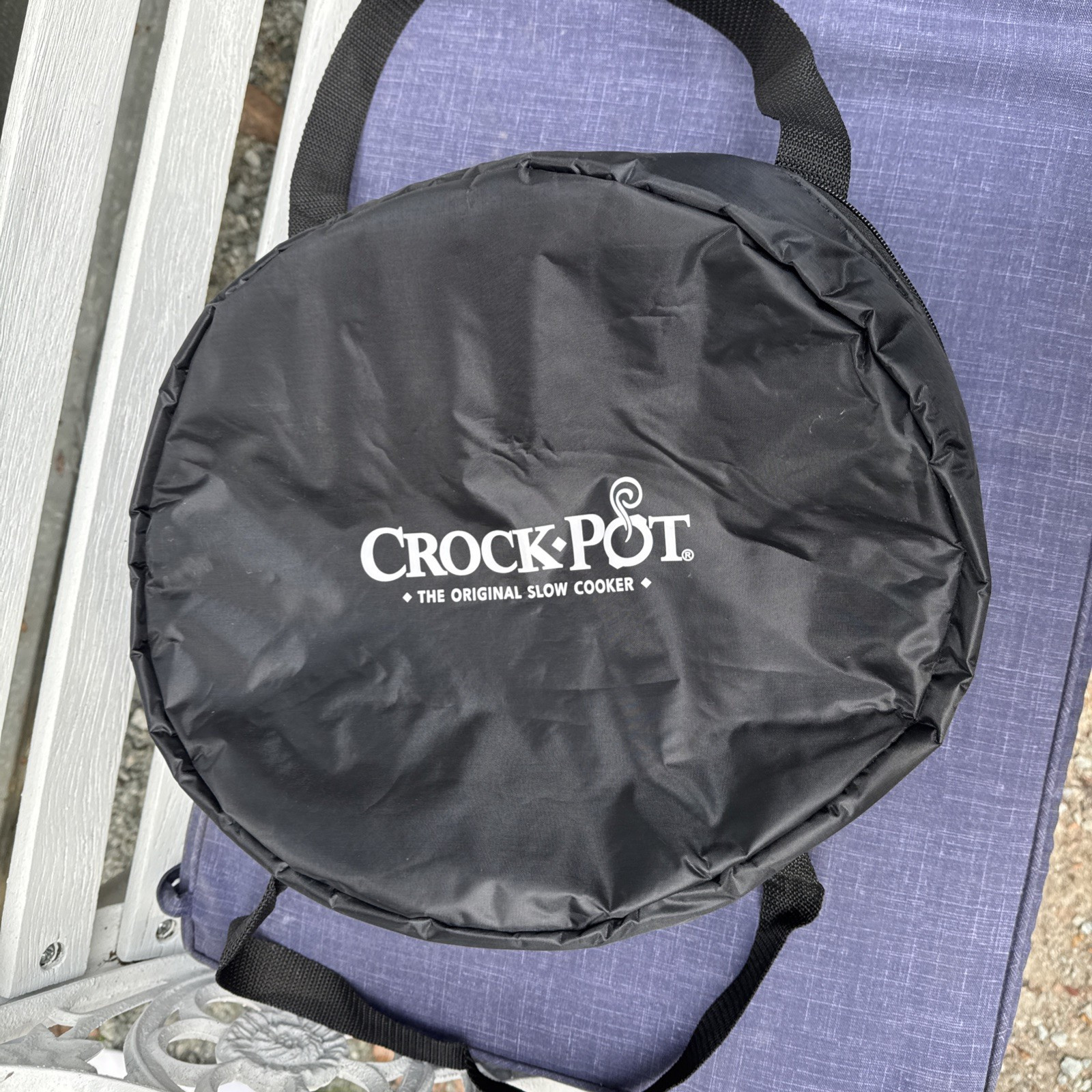 Crock Pot Travel Insulated Bag Carrier Case For Oval Slow Co