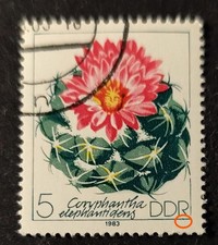 DDR, Mi-Nr. 2808 mit Plattenfehler auf F 38 , gestempelt / 08