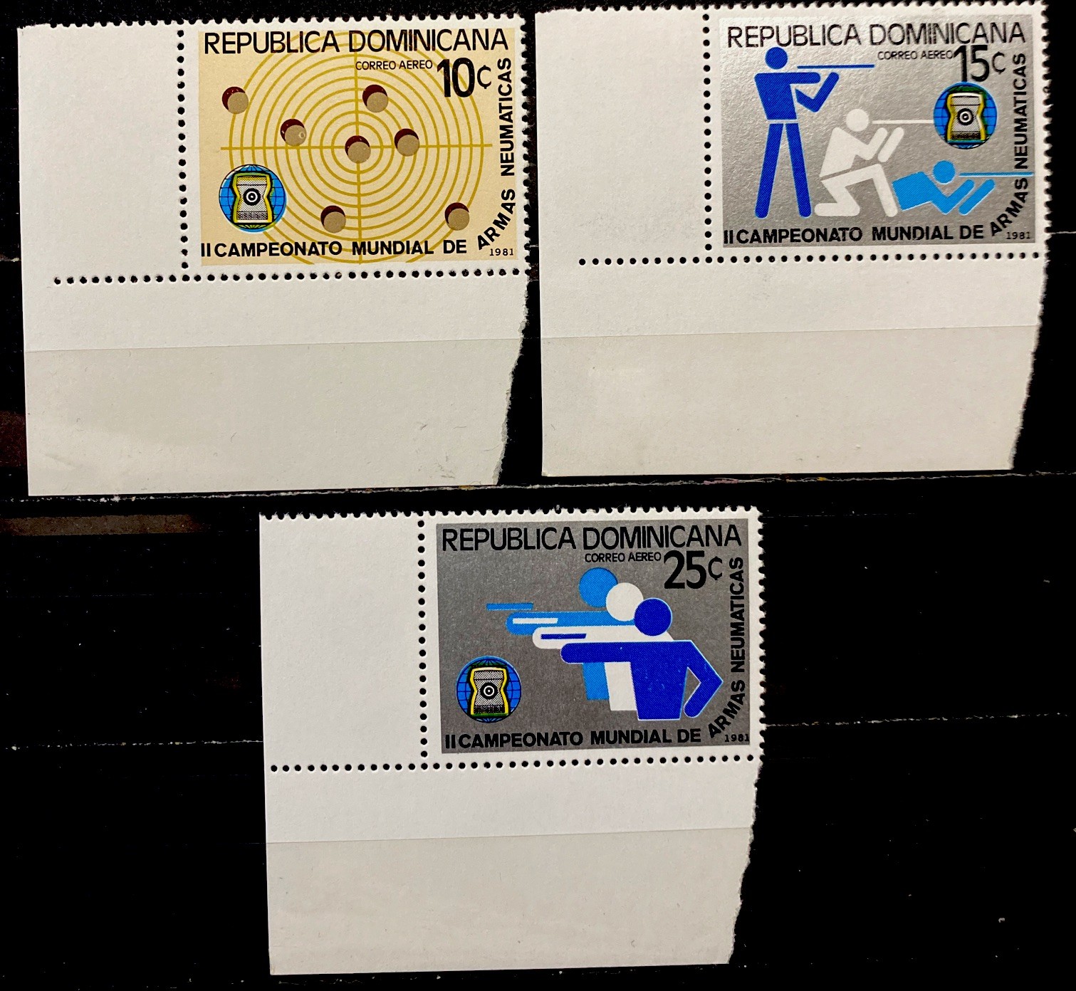Dominican Republic 1981. Air Post Stamps. SC# C338-C340. MNH