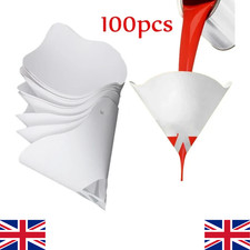 50 X Paint Strainers 190 Micron Fine Filter Nylon Mesh Fine Mesh Paper Filter