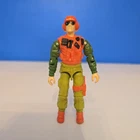 Hasbro GI Joe Skidmark V1 Desert Fox Driver 1988 Vintage ARAH VINTAGE