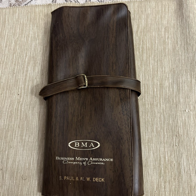 Rare Vintage Business Men’s Assurance Policy Holder With Agents’ Names