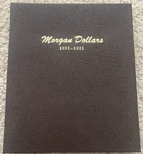 DANSCO COIN ALBUM #7179 MORGAN SILVER DOLLARS VOLUME 2 1891-1921