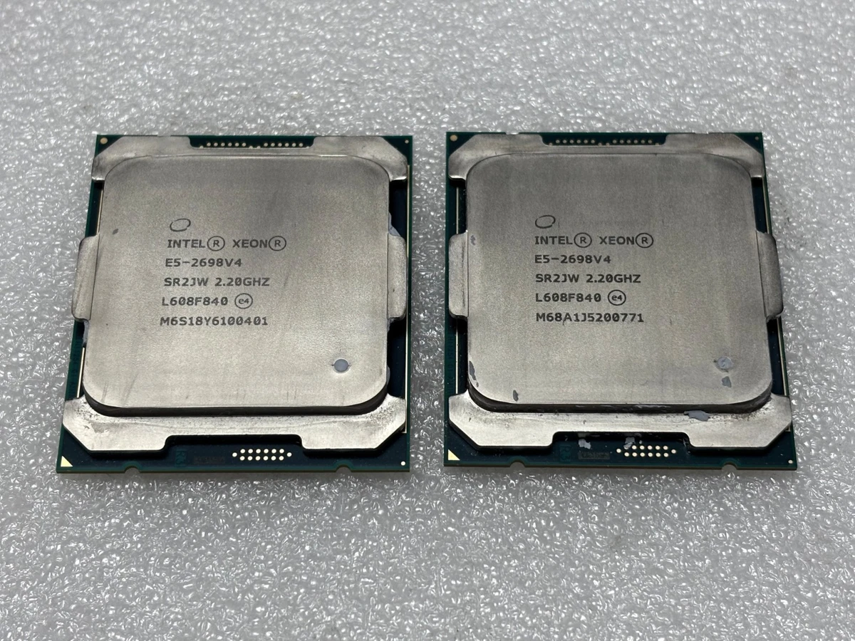 Intel Computer Intel Xeon E5-2698 V4 Processor Model Processors