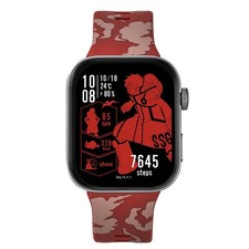 One Piece Luffy Smartwatch AMOLED Red Dial HUC-OP-FT3-L Garrack 5ATM Watch