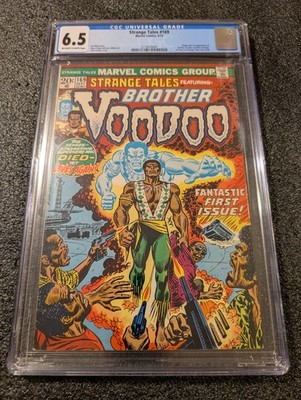 Strange Tales #169 FN+ CGC 6.5 1st app Brother Voodoo (Marvel Comics Sept. 1973)