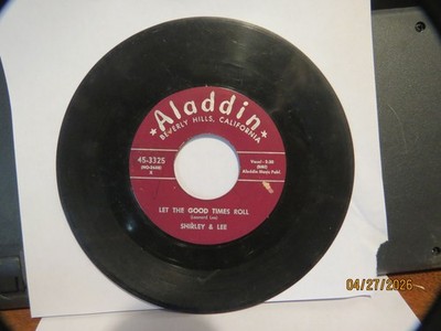 SHIRLEY & LEE '' LET THE GOOD TIMES ROLL ''   7'' 45 rpm   RD F