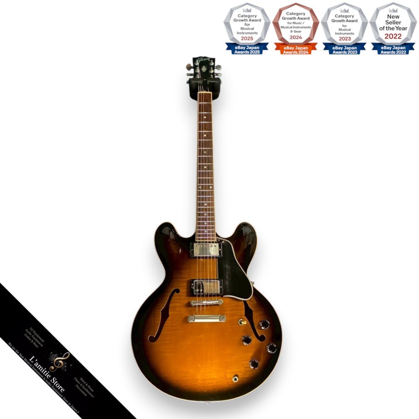 Gibson ES335 Sunburst 2005 Electric Guitar USA 3.92kg