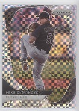 2020 Panini Prizm Tier II Power Plaid Prizm 19/75 Mike Clevinger #129 u6m