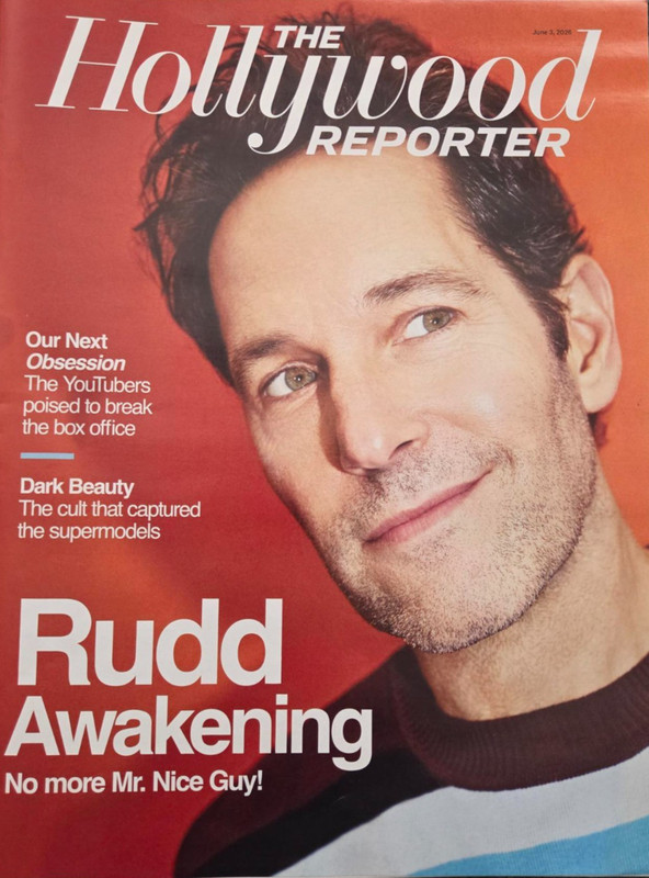HOLLYWOOD REPORTER MAGAZINE JUNE 3 2026 SYDNEY SWEENEY MARILYN MONROE PAUL RUDD