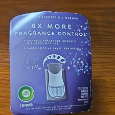 Air Wick Plug-in Scented Oil Warmer White Adj...