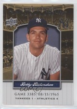 2008 Upper Deck Yankee Stadium Legacy Bobby Richardson #YSL3385 3h2