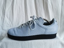 adidas Gazelle OP Schuhe EU 42 2/3 UK 8,5 hellblau perforiert 019700 Sneaker