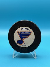 NHL Official St Louis Blues Game Puck National Hockey League Slovakia Trench MFG