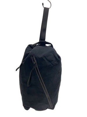 lululemon shoulder bag in nylon, black, plain
