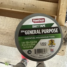 Nashua 1.89 in. x 35 yd. 394 General Purpose Duct Tape in Silver 1-Pack 