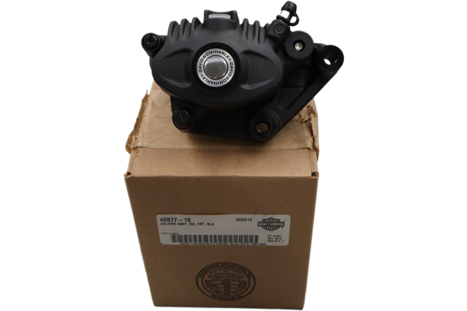 42877-10 NEW OEM 2010-2013HARLEY-DAVIDSON SPORTSTER 883 1200 FRONT BRAKE CALIPER