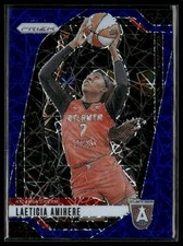 2024 Panini Prizm WNBA #54 Laeticia Amihere Blue Velocity Prizms