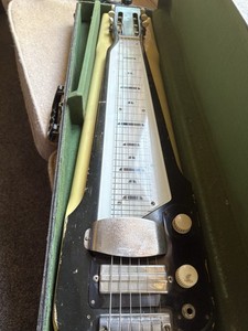 Harmonylap steel guitar used electric