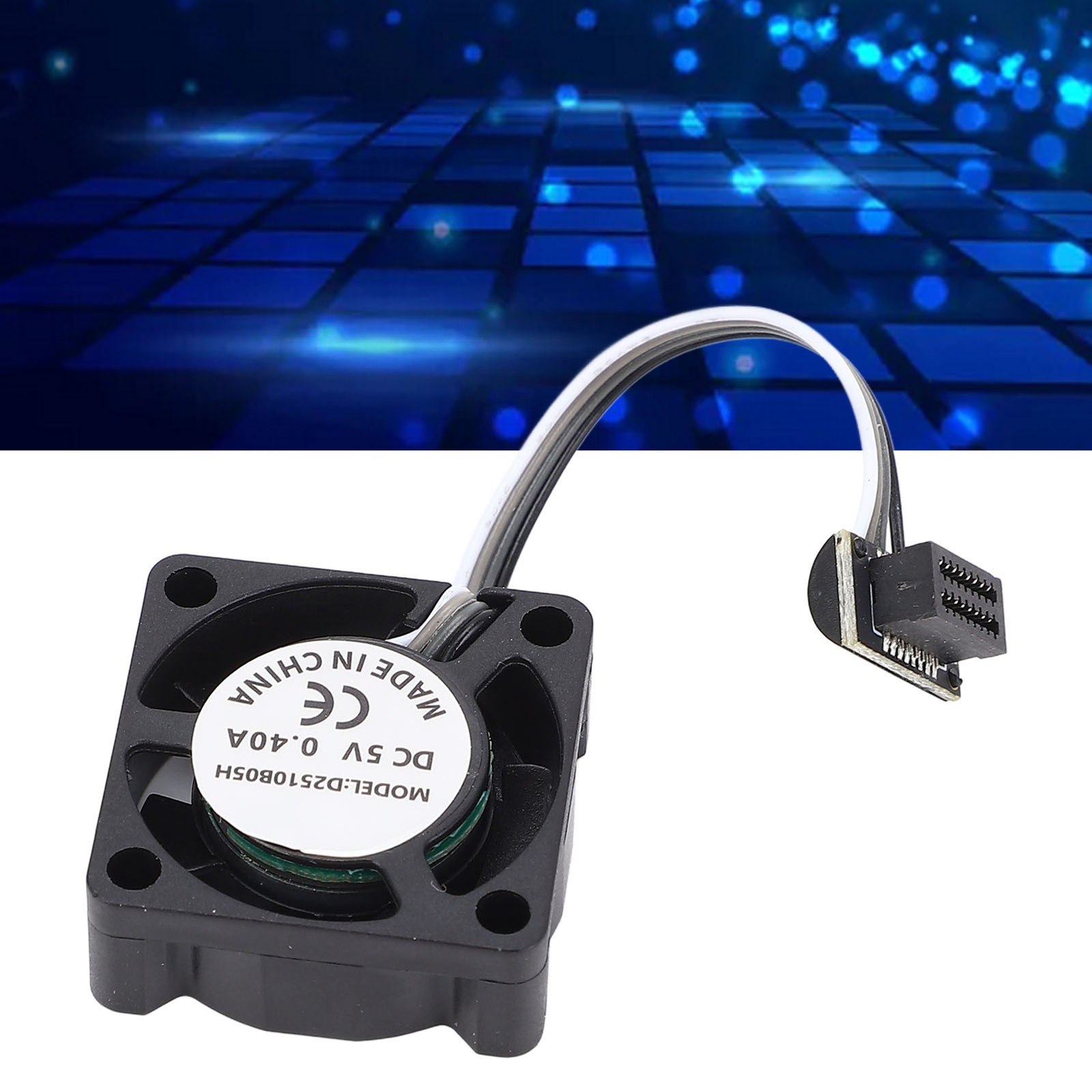 Compact Hotend Cooling Fan 5V PWM 3.1CFM For P1P P1S 3D Printer Premium