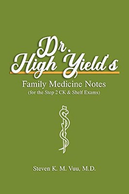 Dr High Yields Family Medicine - VERY GOOD