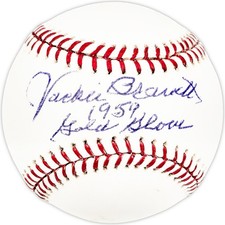 Jackie Brandt Autographed Signed MLB Baseball Giants 