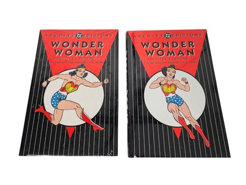 DC Archive Editions Wonder Woman Archives Vol 3 e 4 SIGILLATO copertina rigida prima stampa - Foto 1 di 11