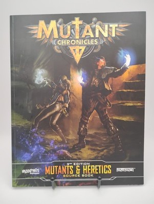 Mutant Chronicles: Mutants & Heretics Source Book 3rd Edition *NEW*