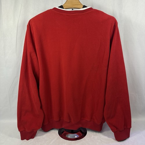 Weihnachten Teddybär Alfred Dunner Sweatshirt Damen groß rot Rundhals - Bild 2 von 5