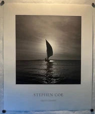 "Sailboat" Photography by Stephen Cole- New/Old Stock Vintage Print, Athena 1987
