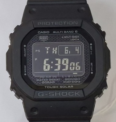 CASIO G-SHOCK GW-5000HS-1 GW5000 SOLAR MULTIBAND 6 BLACK DIGITAL MEN'S WATCH 