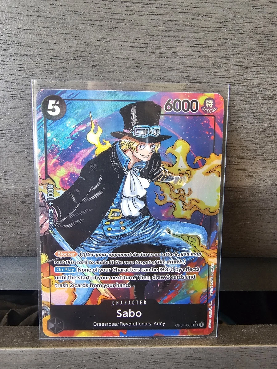 Sabo OP04-083 Kingdoms of Intrigue for sale | eBay