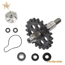 For Yamaha YZ250F 2001-2008 2009-2013 Water Pump Impeller Shaft Gear Kit