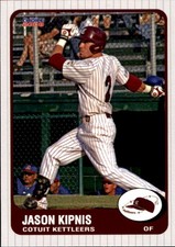 2008 Cotuit Kettleers Choice #14 Jason Kipnis Northbrook Illinois Baseball Card