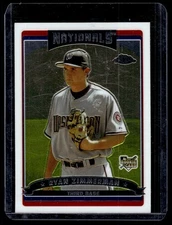 2006 Topps Chrome Ryan Zimmerman Washington Nationals #284
