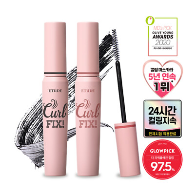 ETUDE Curl Fix Mascara 8g 2021 No.1 Mascara of ETUDE New Version Free  Gift