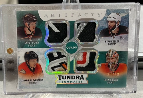 Perry / Gibson / Kesler 2016-17 Upper Deck Artifacts Tundra Teammates 03/10