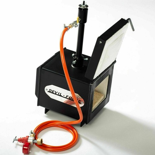 DFPROF1+1D/2“ Fragua de Gas Fragua de Propano Quemador de Horno Herrero - Afbeelding 9 van 12