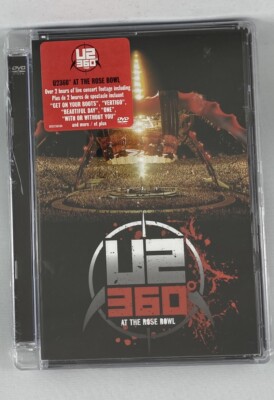 U2 360 Live at the Rose Bowl Over 2 Hours Live Concert Brand New & Sealed
