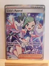 Lisia's Appearl 234/191 Full Art Rare Pokemon Surging Sparks Sv8 Nm