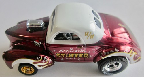 HOT WHEELS 41 WILLYS GASSER FROM THE 2022 RLC STOCKIN STUFFER LTD ED RARE!! - Picture 2 of 4