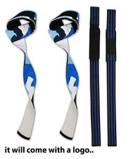 New Lifting Straps Weight Lifting Training Gym Exercise Hand Bar Wrist Support 